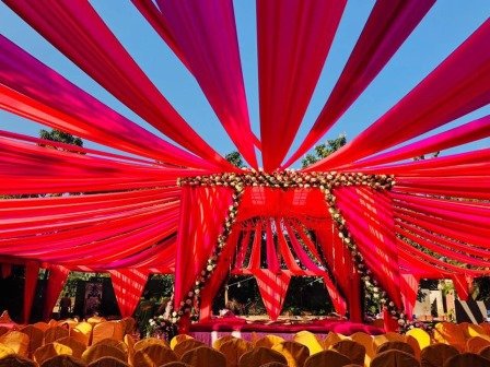 Wedding Decoration By Showkase house in Resort #decor #wedding #reception