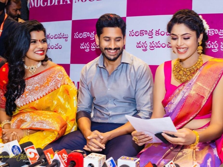 Actor Naga Chaitanya & Actress faria abdullah Showkasehouse celebrity management hyderabad india celebrities actress 2024 (2)